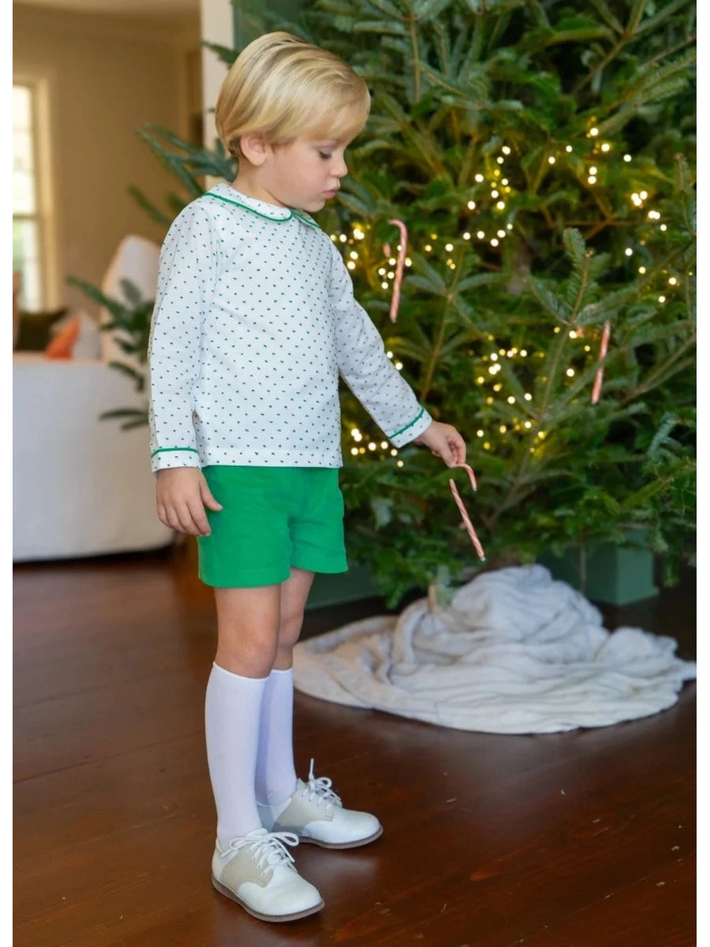 Sibley Bloomer/Short Set - Mistletoe Green