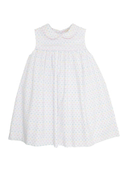 Pink Blush Jolene Polka Dot Applique Dress 