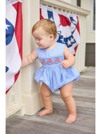 Smocked Apron Bubble - Flags