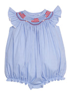 Smocked Bishop Bubble - Flags