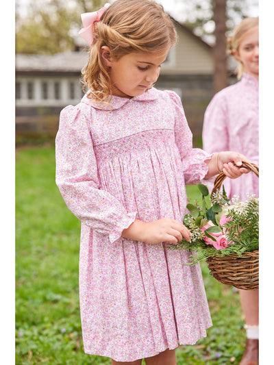 Smocked Charlotte Dress - Oakleigh Floral