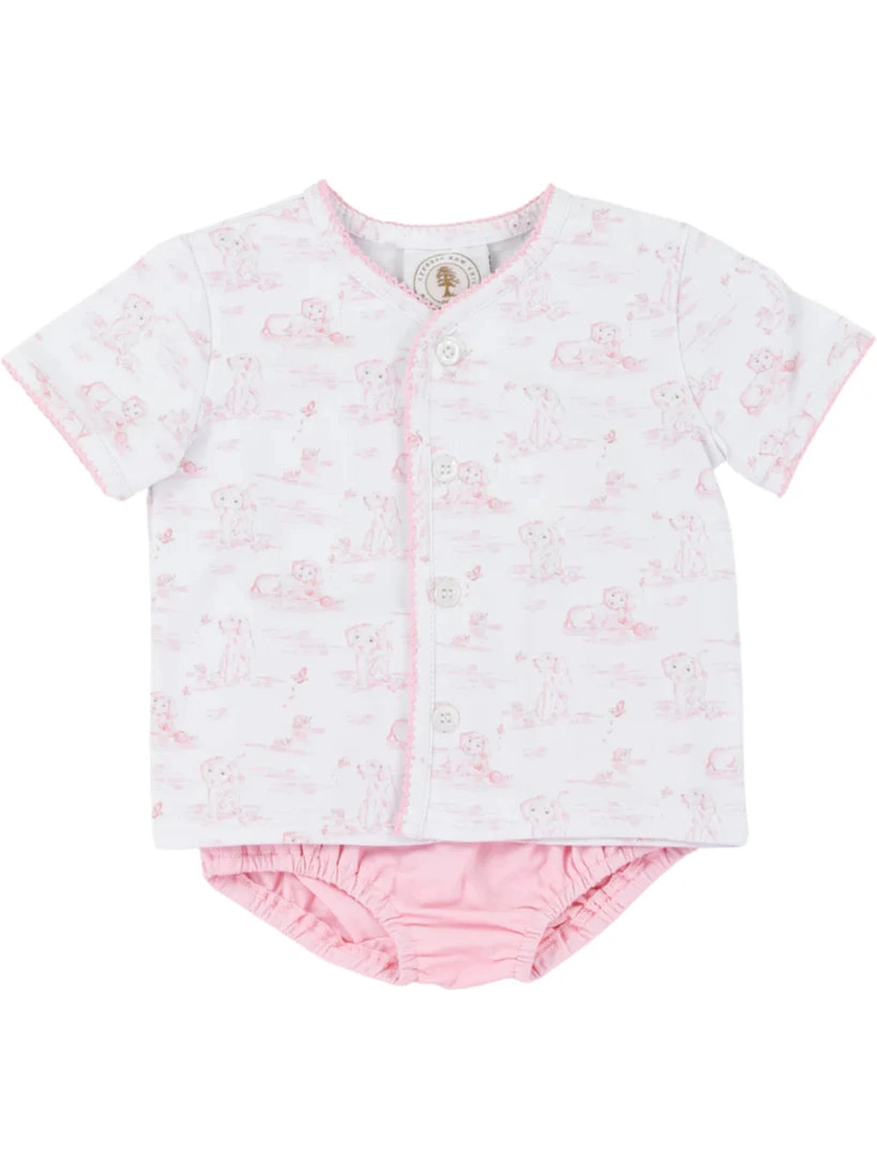 Snips & Snails Pink Little Layette Set