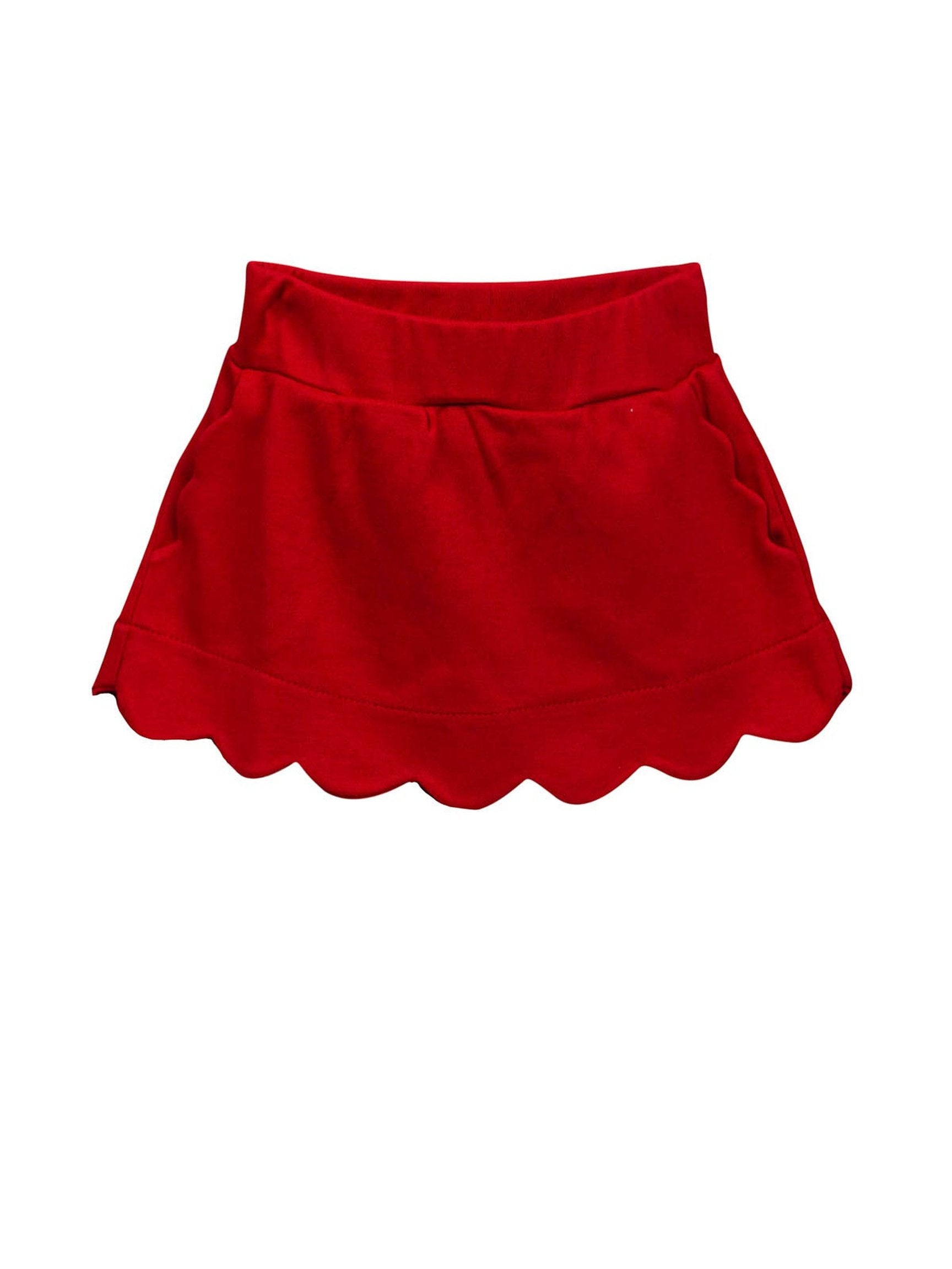 Sophie Scallop Knit Skirt