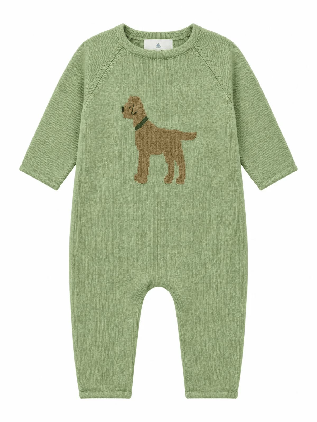 Southbound Green Dog Romper