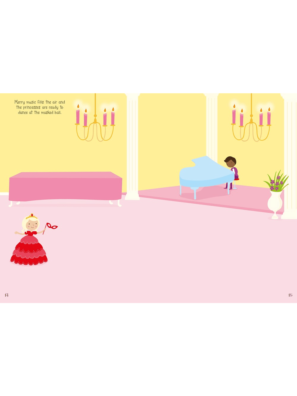 Usborne: Sparkly Princesses Sticker Book