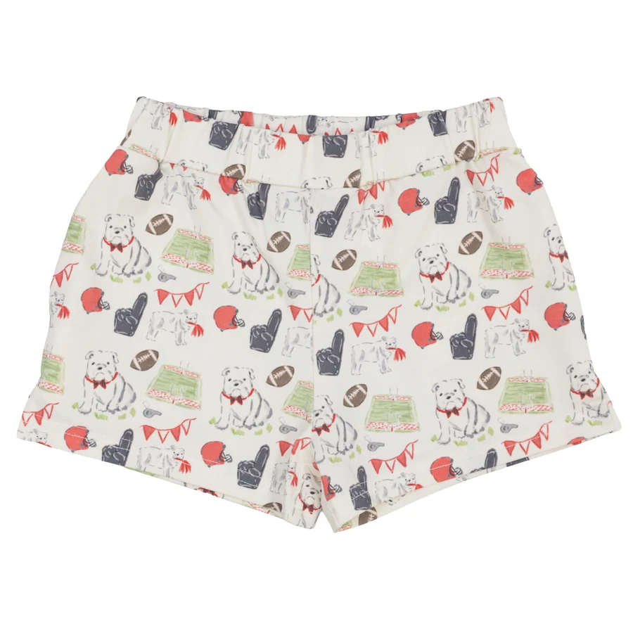 Stafford Shorts- Game Day Dawgs