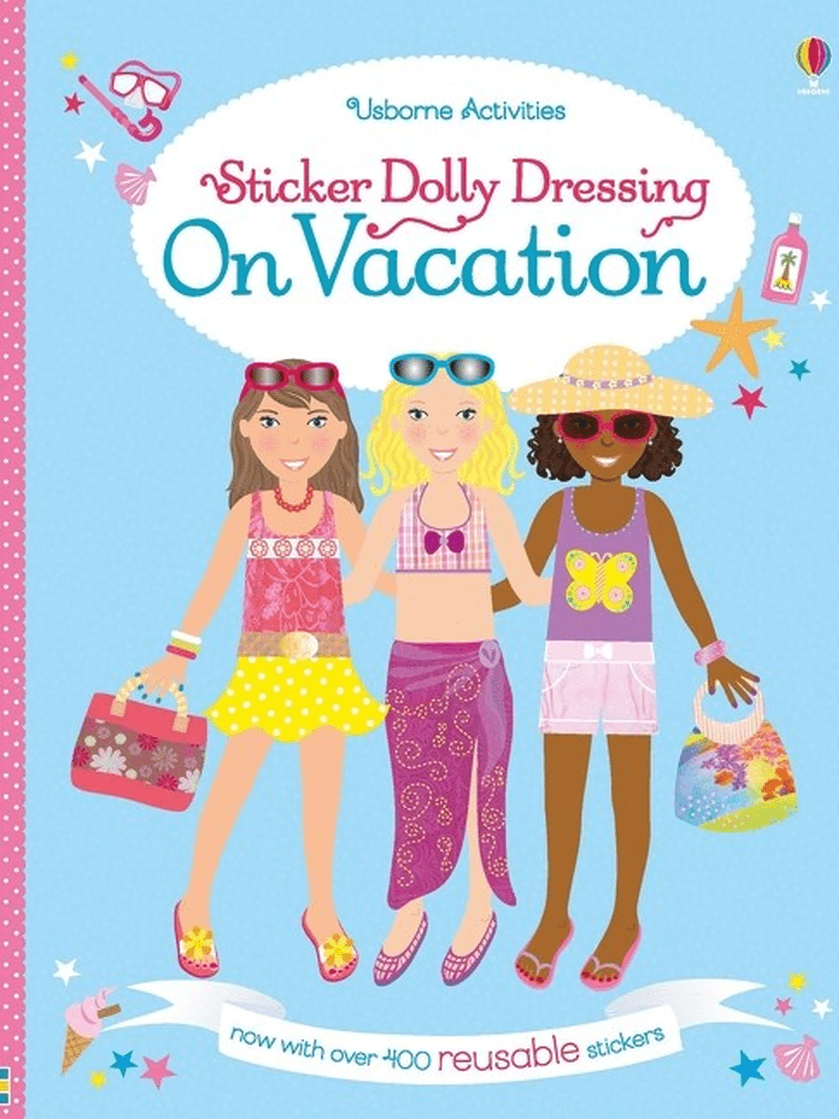 Usborne: Sticker Dolly Dressing On Vacation