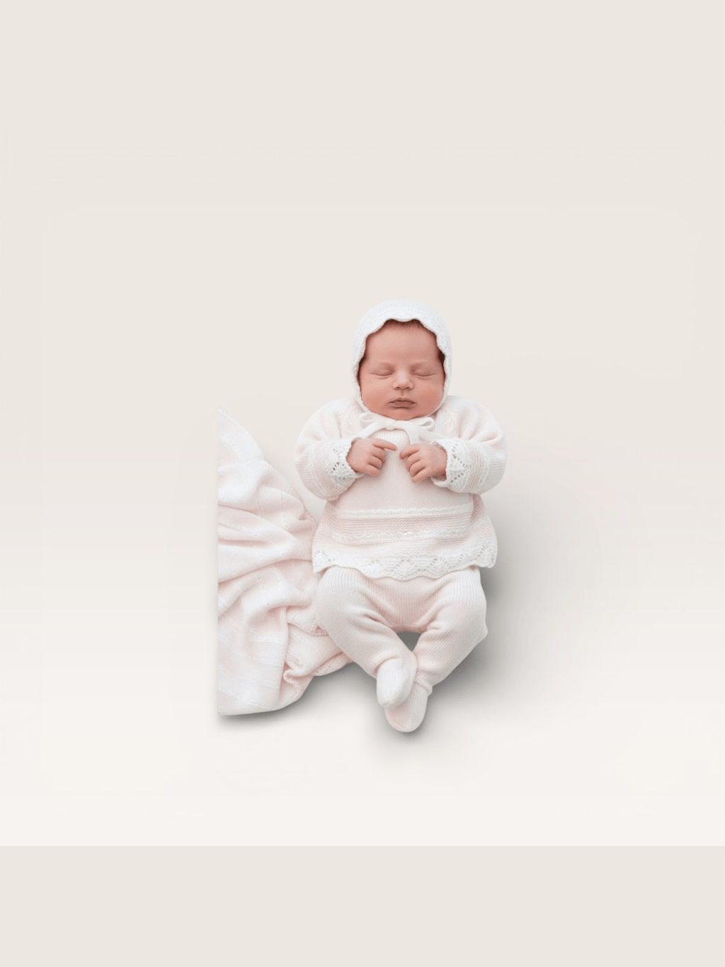 Stripe Layette Set Girl