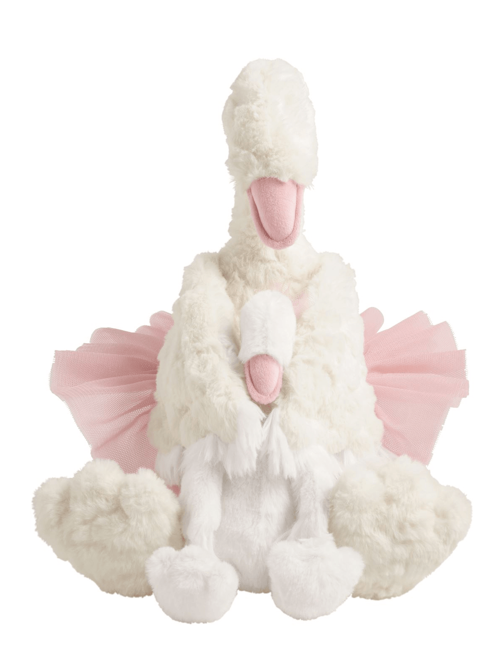 Swan Mama & Baby Plush Set