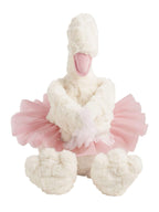 Swan Mama & Baby Plush Set