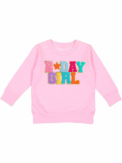 Birthday Girl Patch Sweatshirt