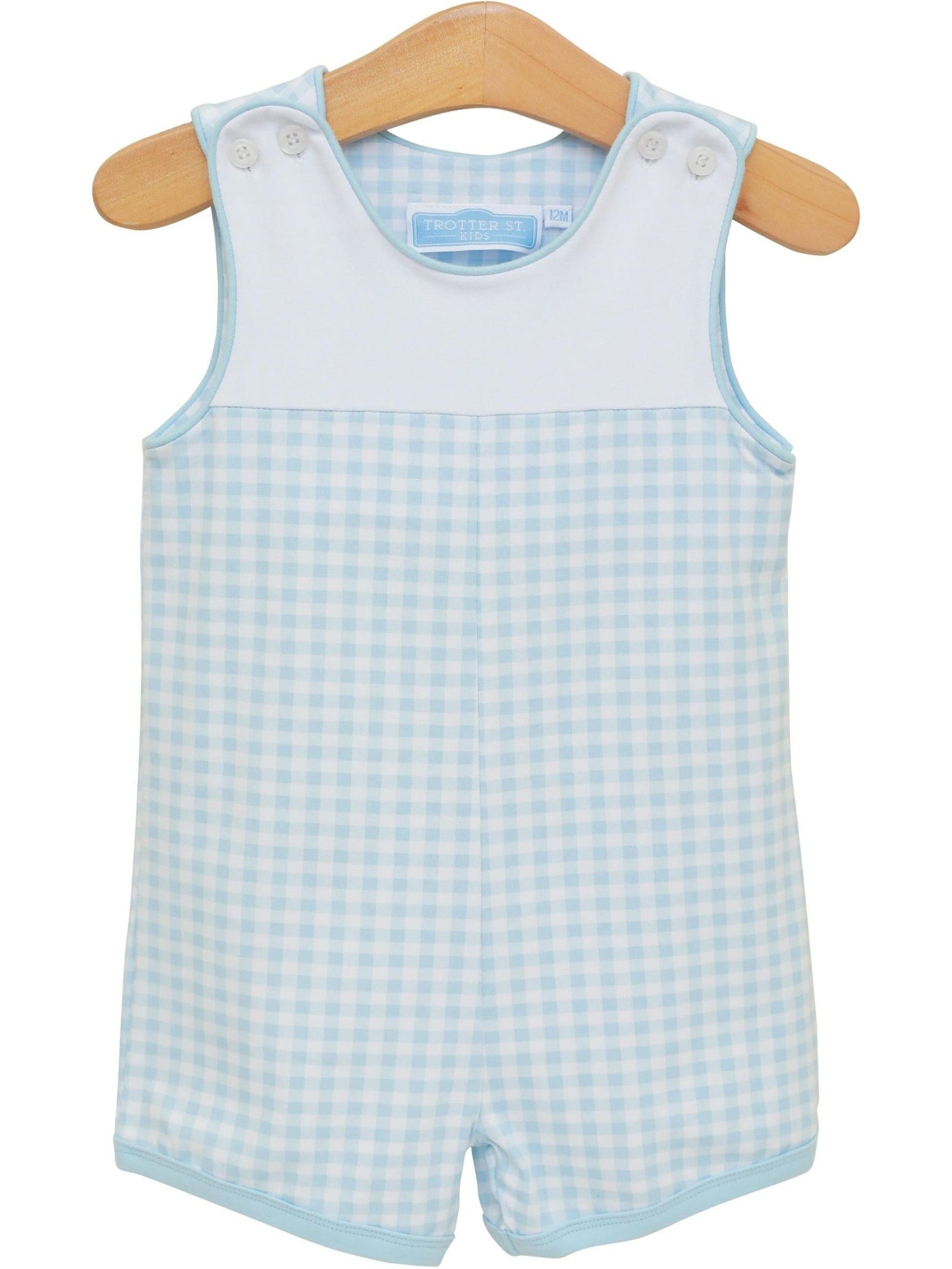 PRE-ORDER Madden Jon Jon - Light Blue Gingham