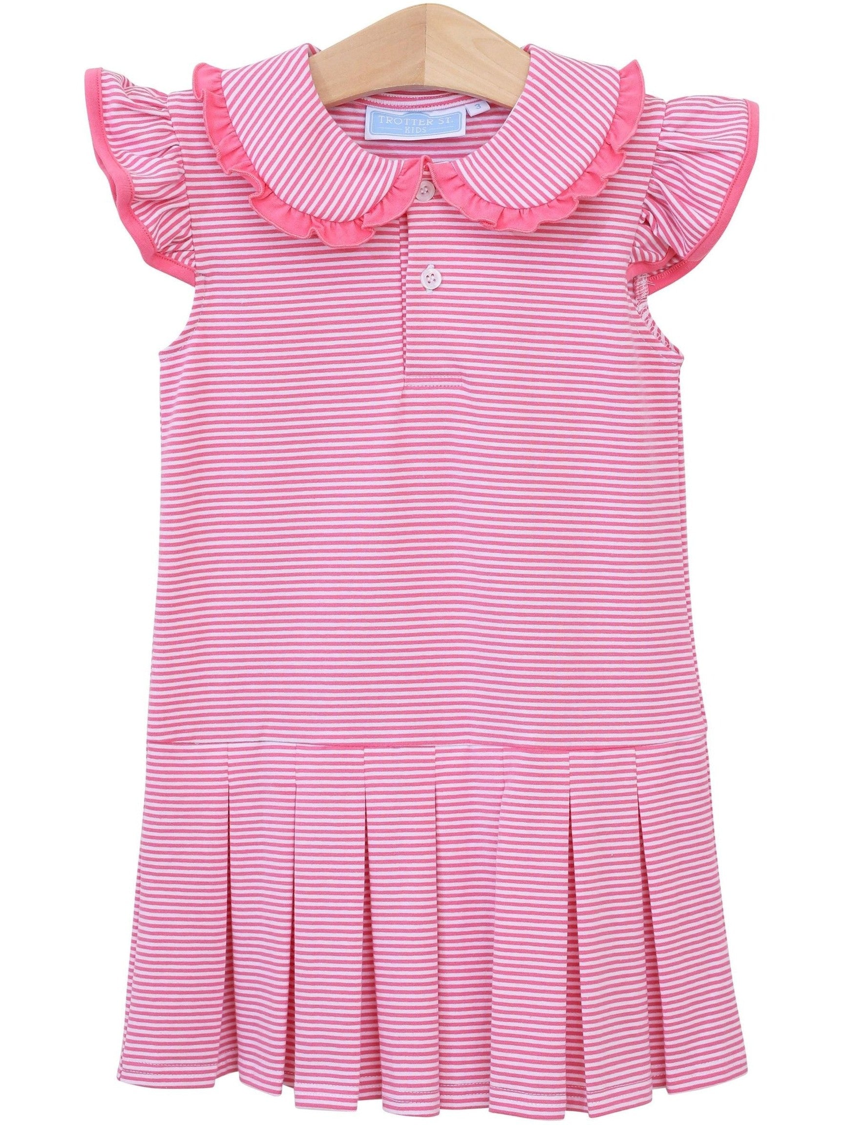 PRE-ORDER Camilla Dress - Pink Stripe