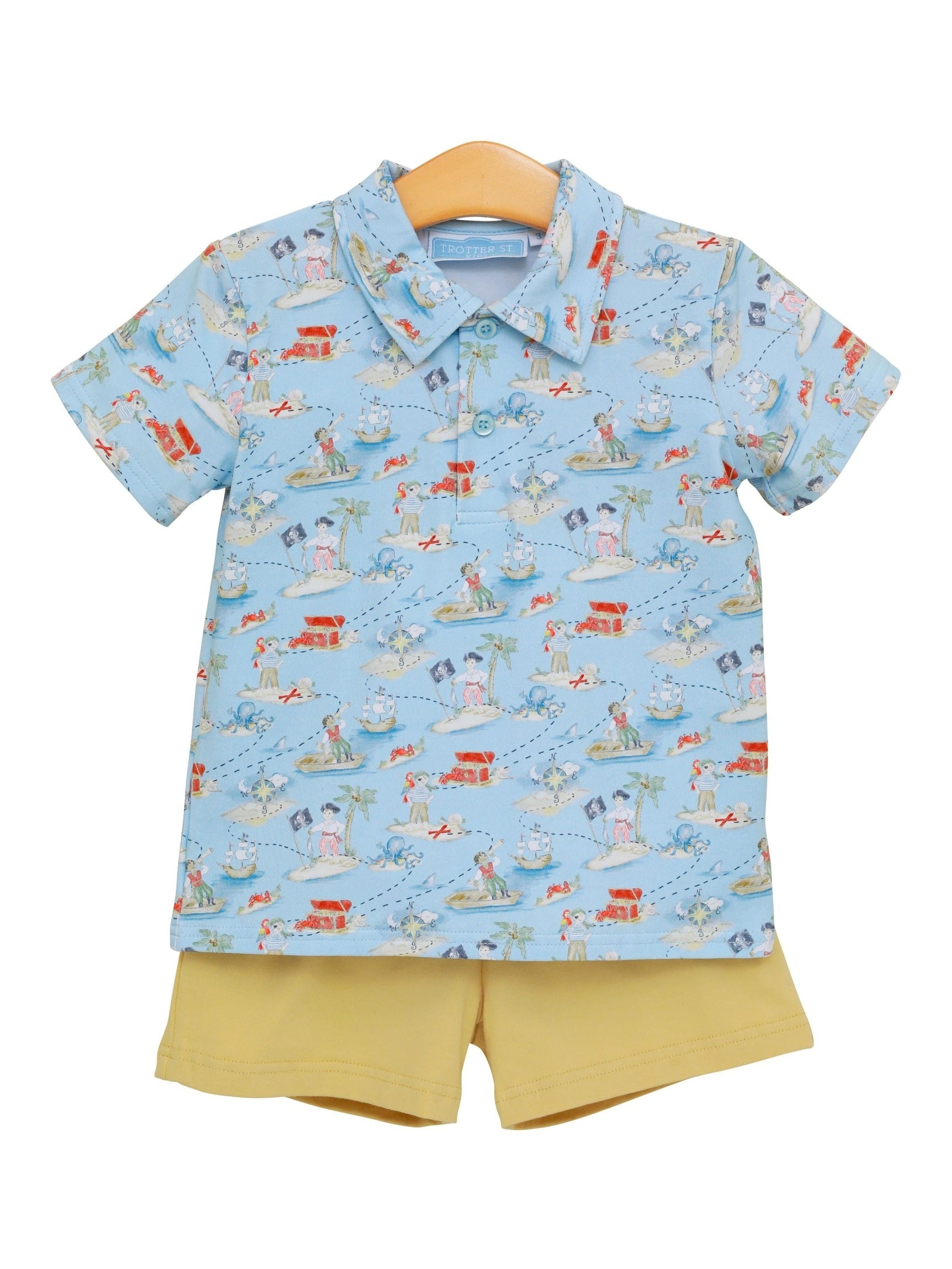 PRE-ORDER Shipwrecked Polo Short Set