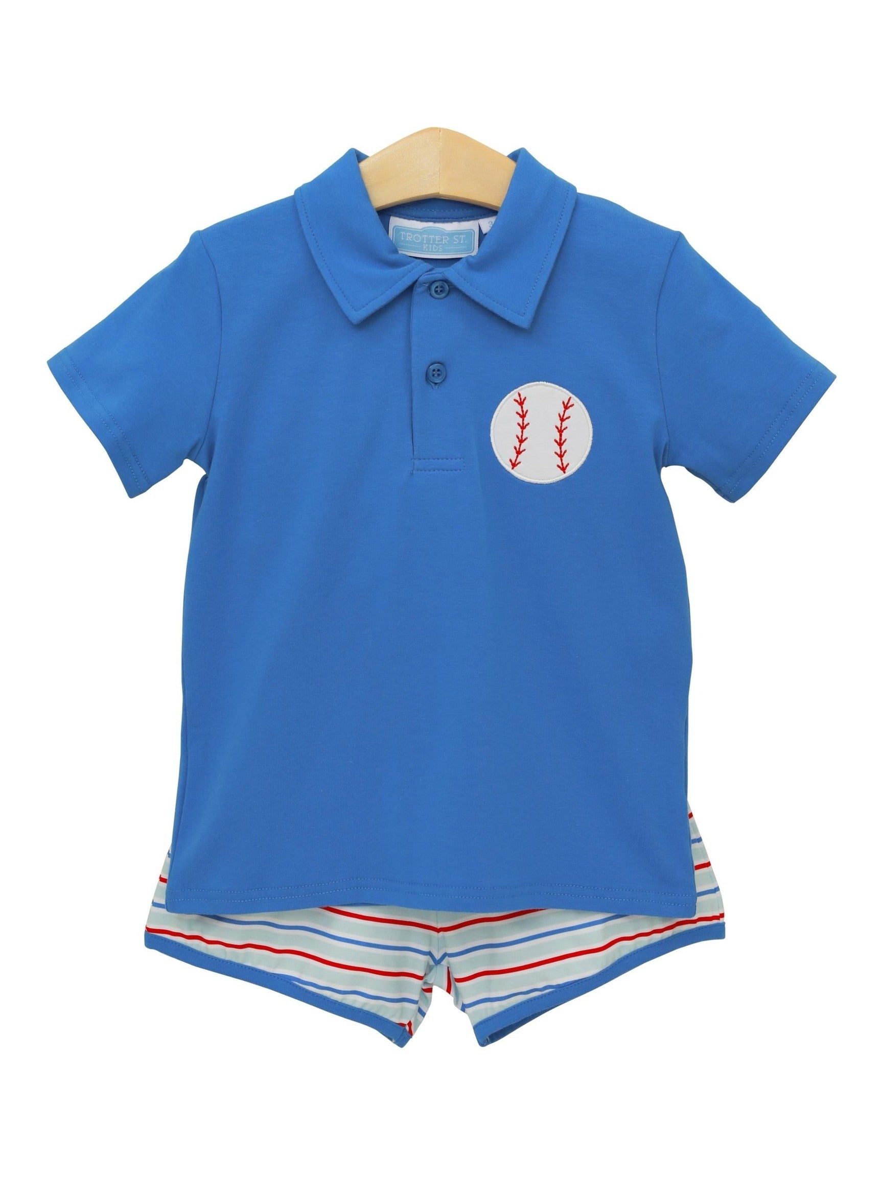 PRE-ORDER Play Ball Polo Short Set