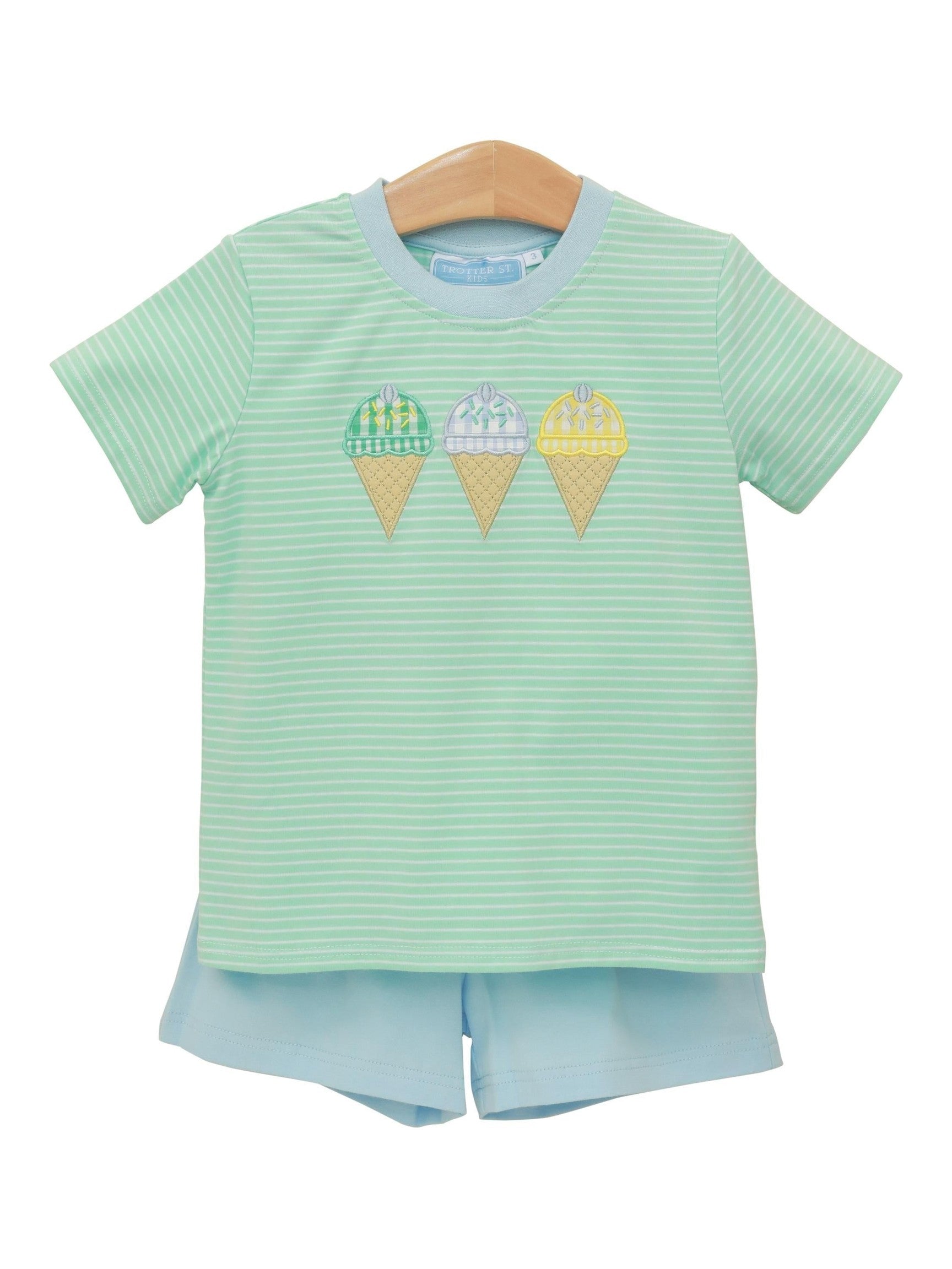 PRE-ORDER Triple Scoop Short Set