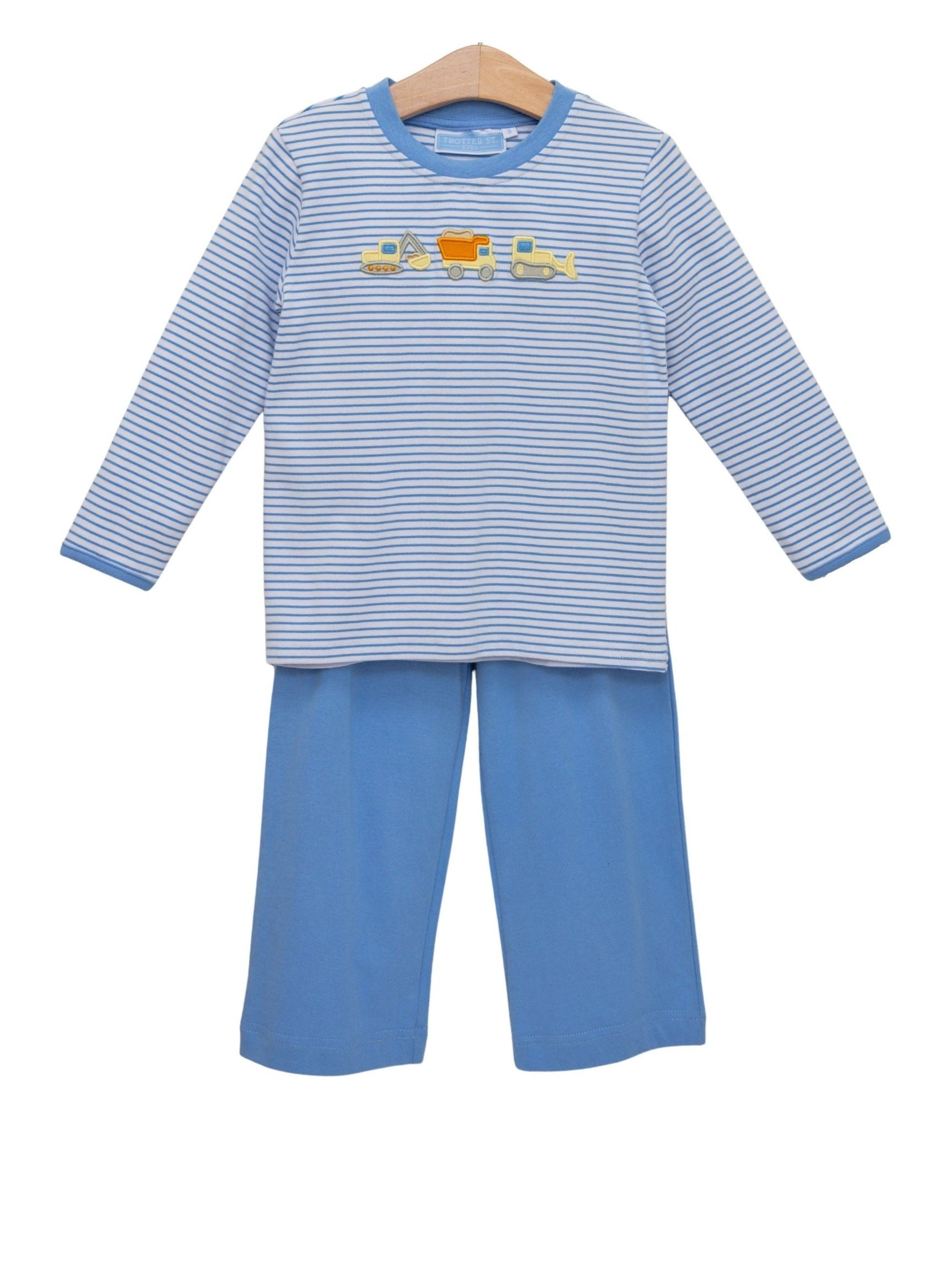 Construction Trucks Pant Set