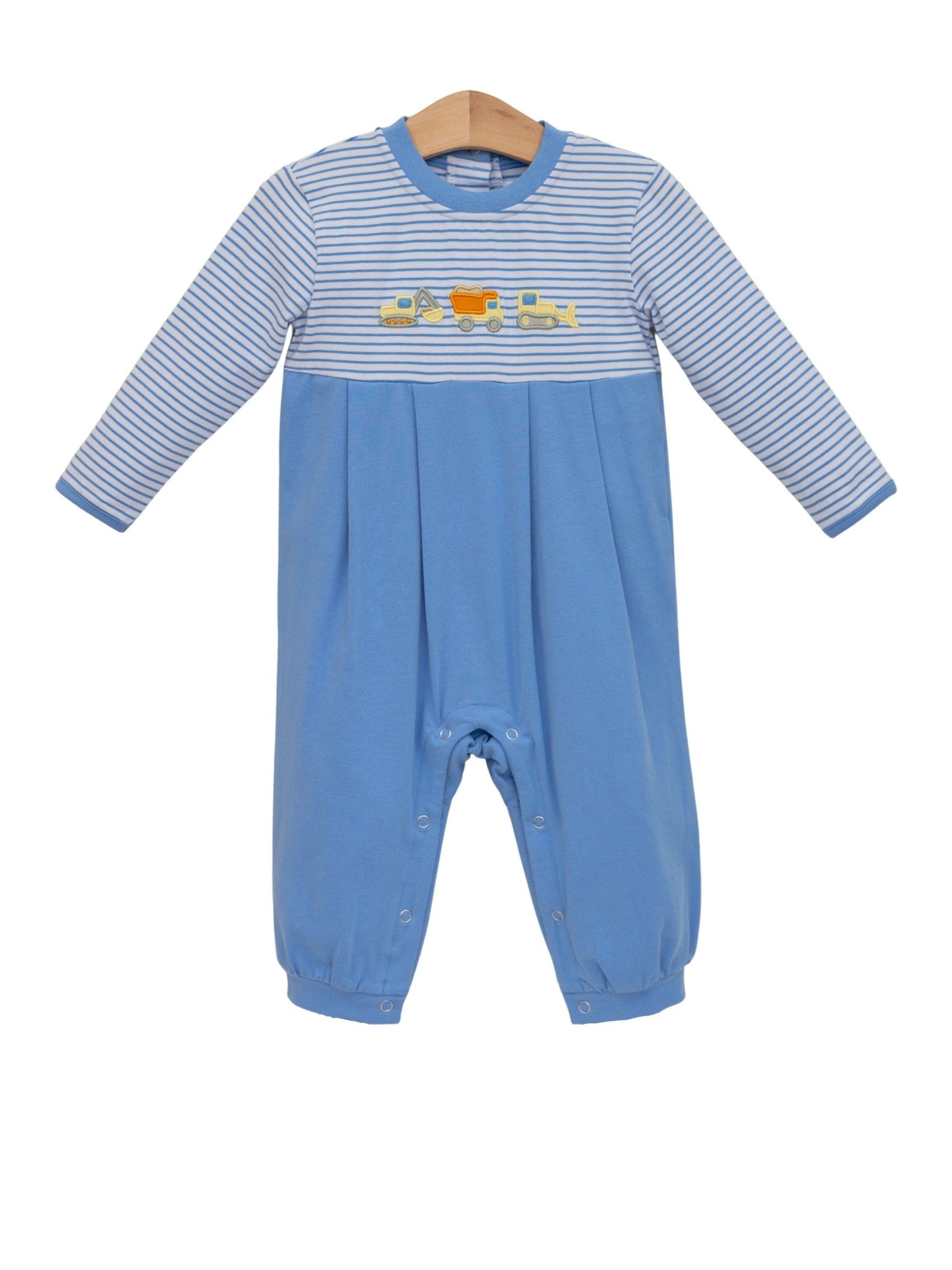 Construction Trucks Romper