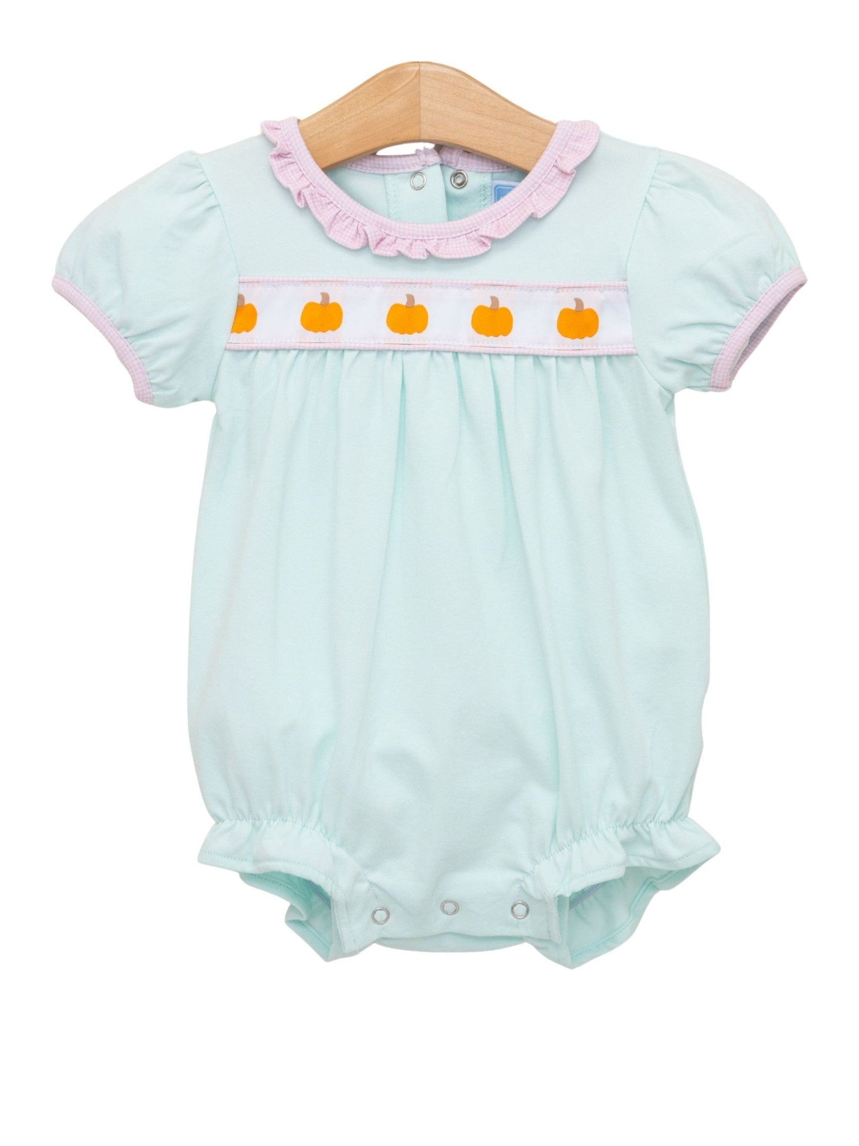 Pumpkin Rowe Ruffle Bubble