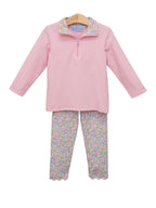 Autumn Blooms 1/4 Zip Pullover Set