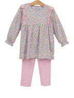 Autumn Blooms Pant Set