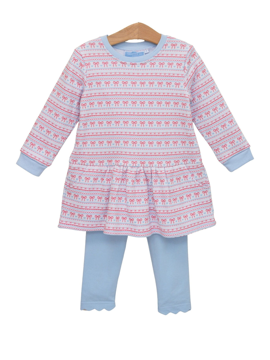 Sweetheart French Terry Tunic Set