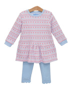 Sweetheart French Terry Tunic Set