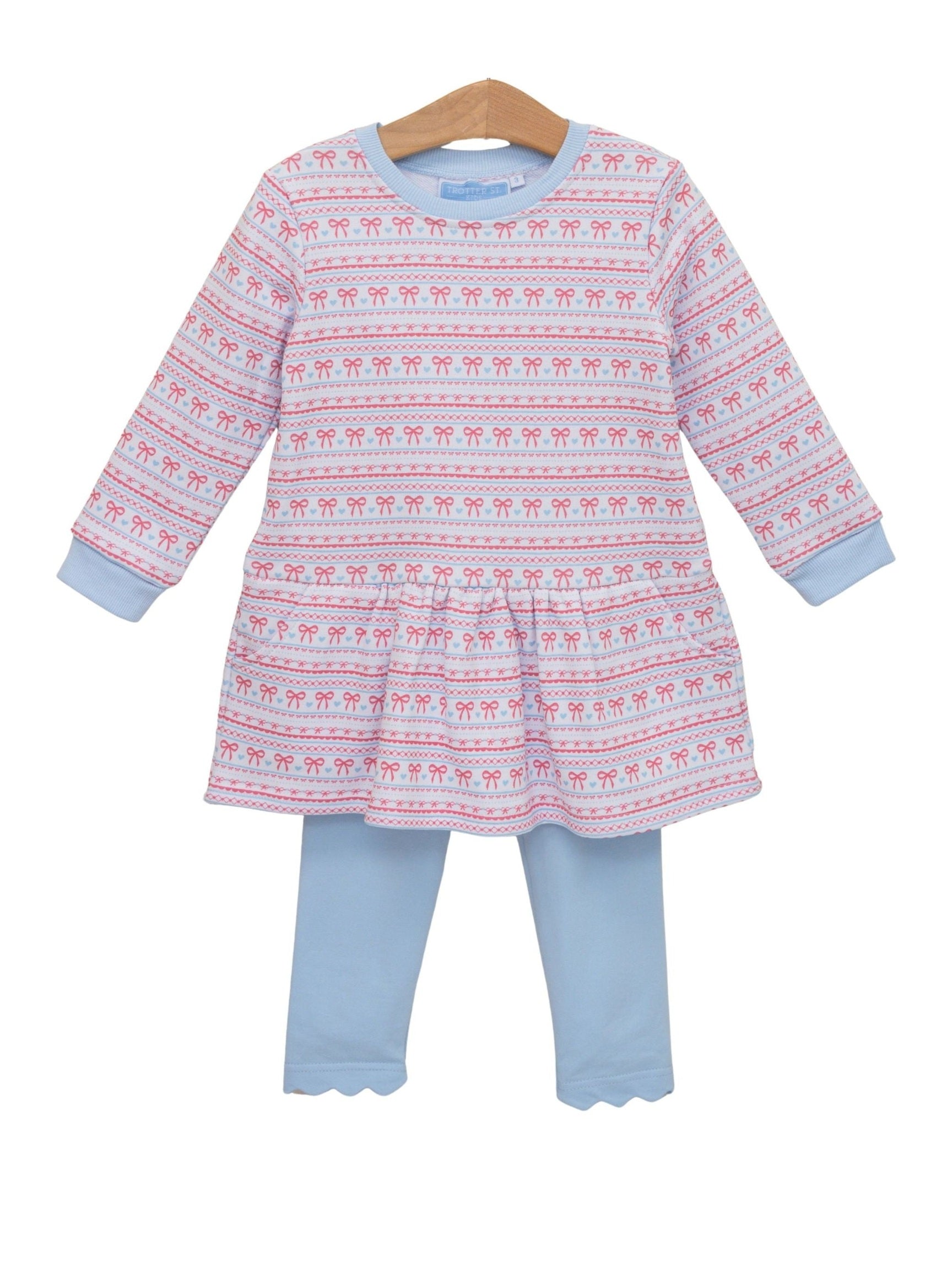 Sweetheart French Terry Tunic Set