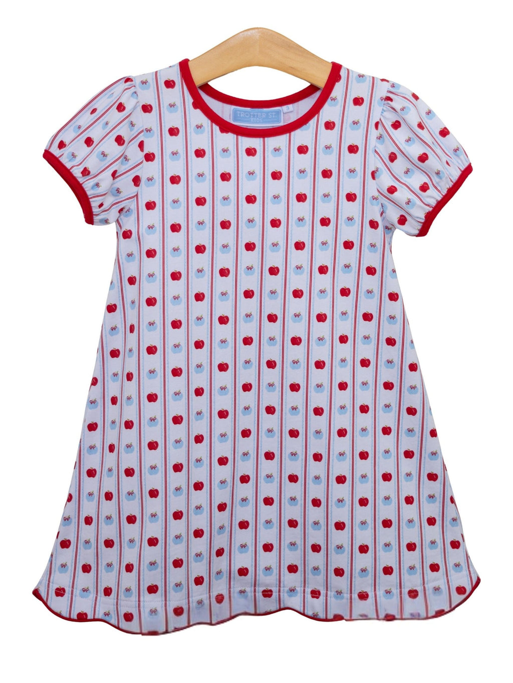 Apple Print Dress