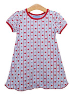 Apple Print Dress