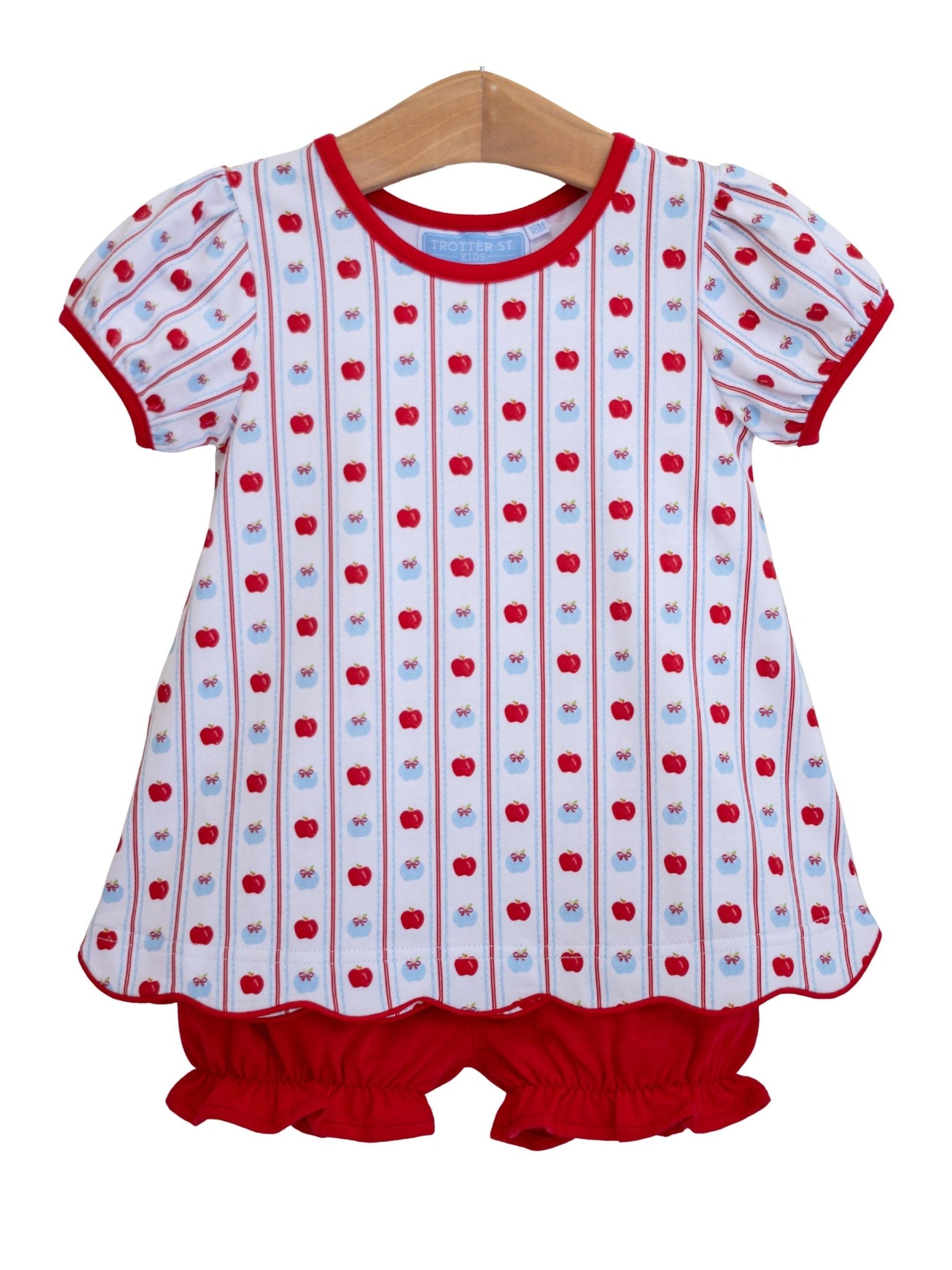 Apple Print Bloomer Set