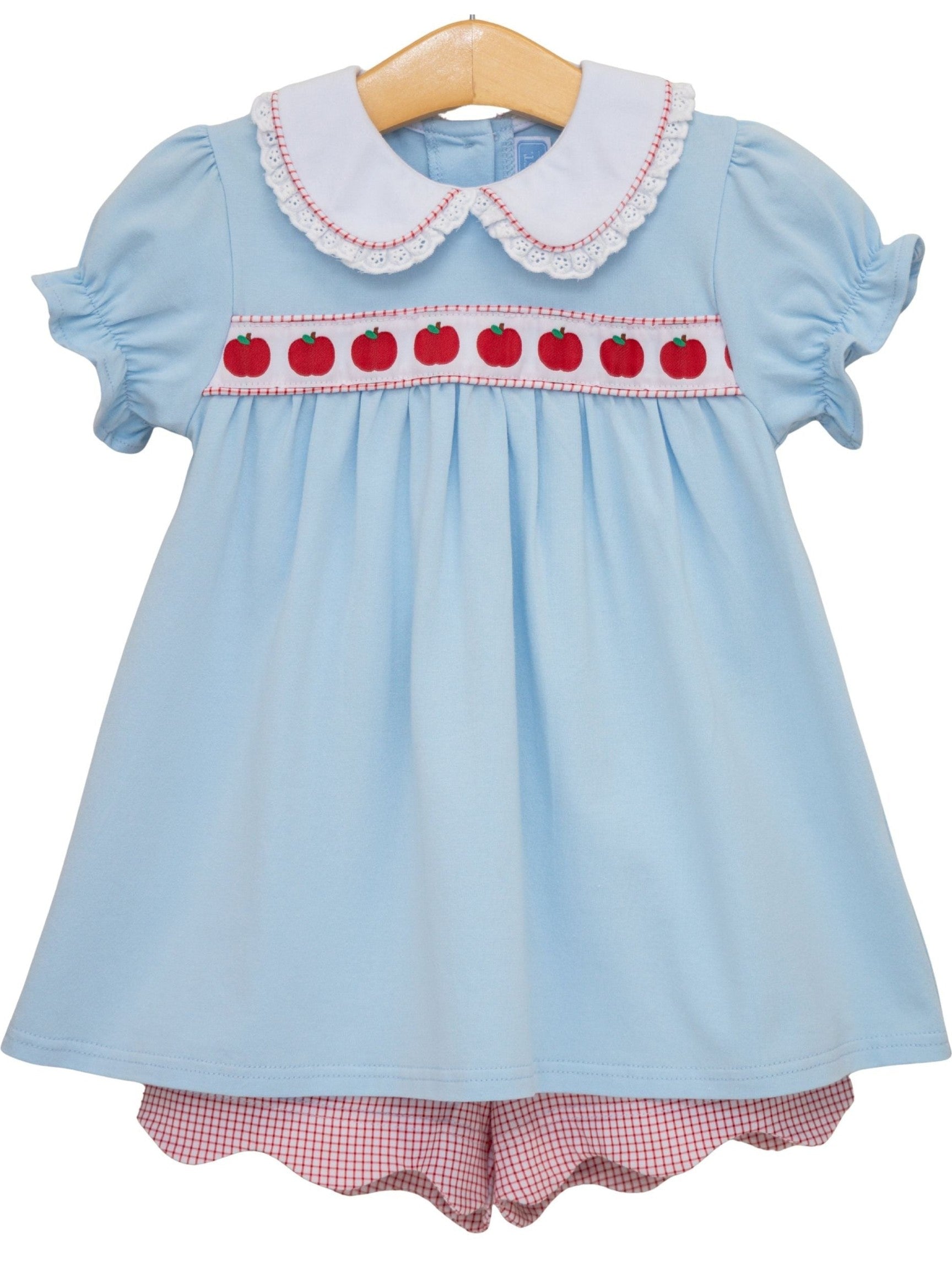 Apple Ribbon Short Set