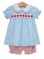Apple Ribbon Bloomer Set