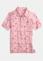 Alabama Tailgater Printed Performance Jersey Polo Jr.