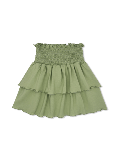 Tatum Tiered Skirt- Saybrook Sage