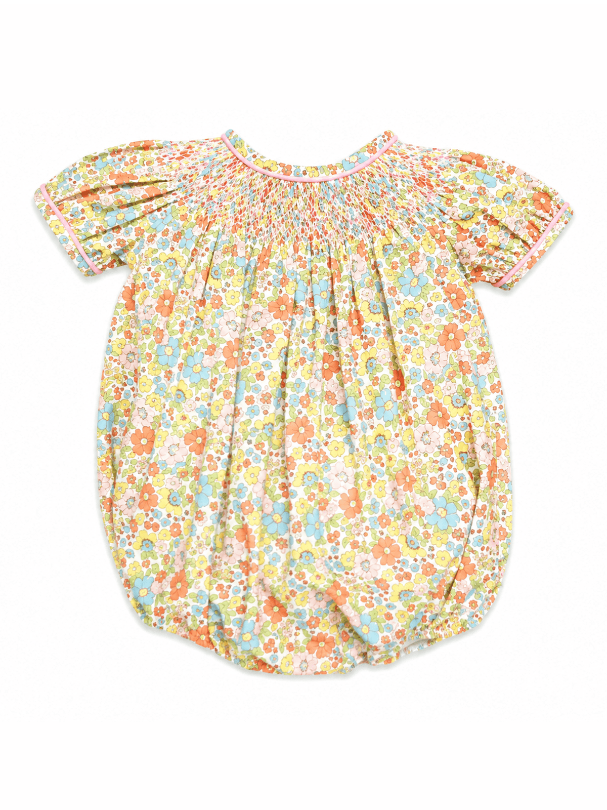 Tawny Orange Billie Bishop Bubble - Posh Tots Children's Boutique