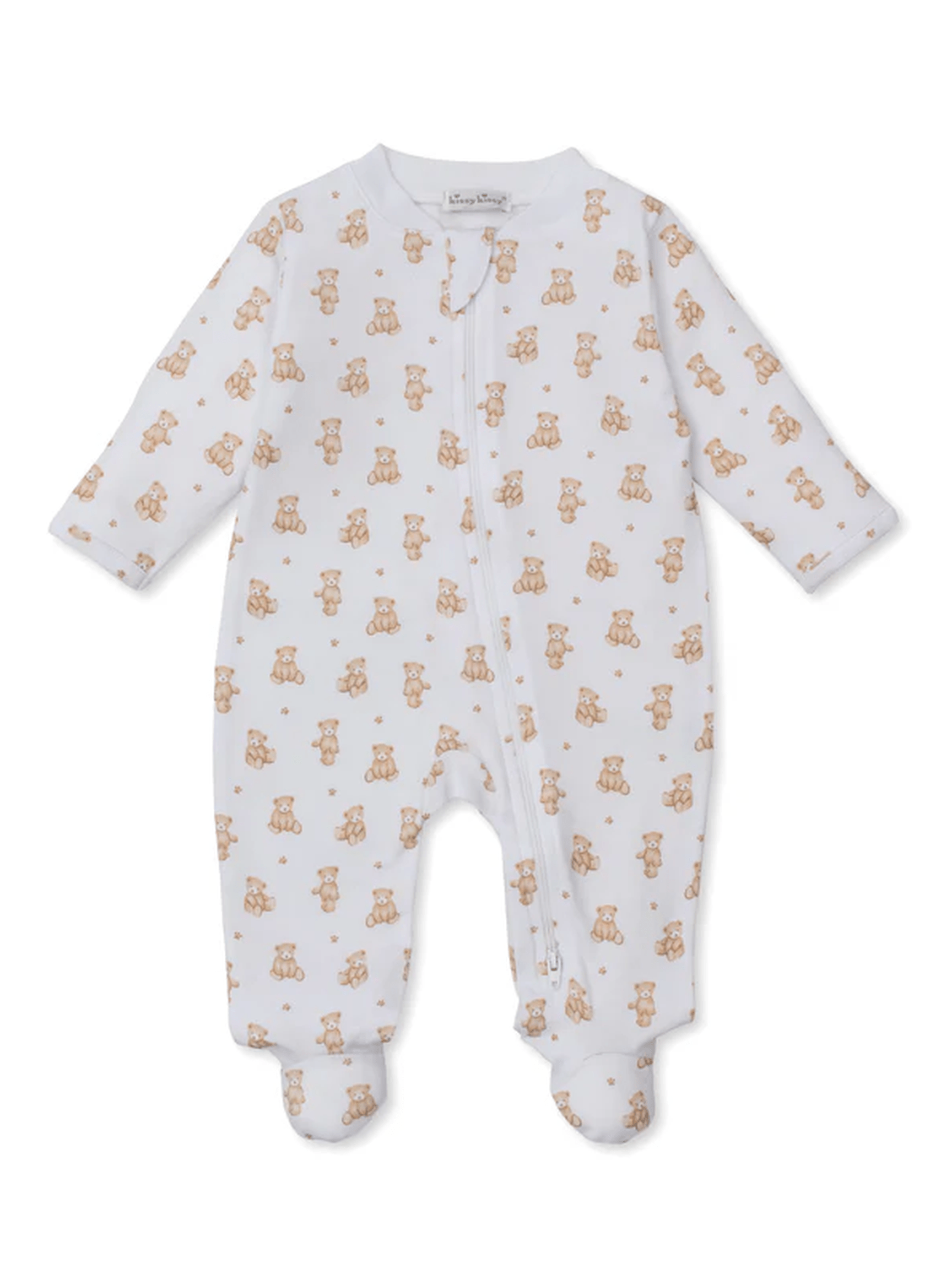 Teddy Bears Zip Footie