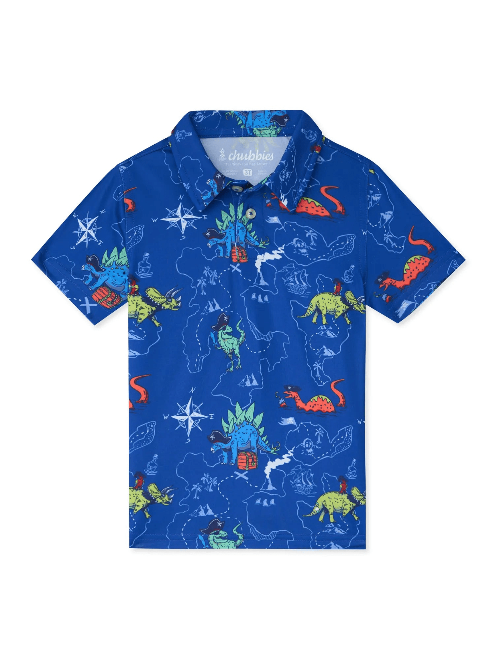 The Rex Marks The Spot Boys Performance Polo