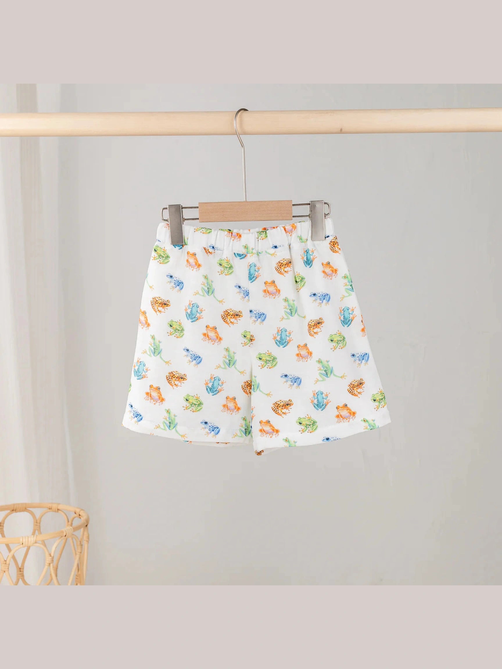 Toadally Cute Organic Muslin Shorts