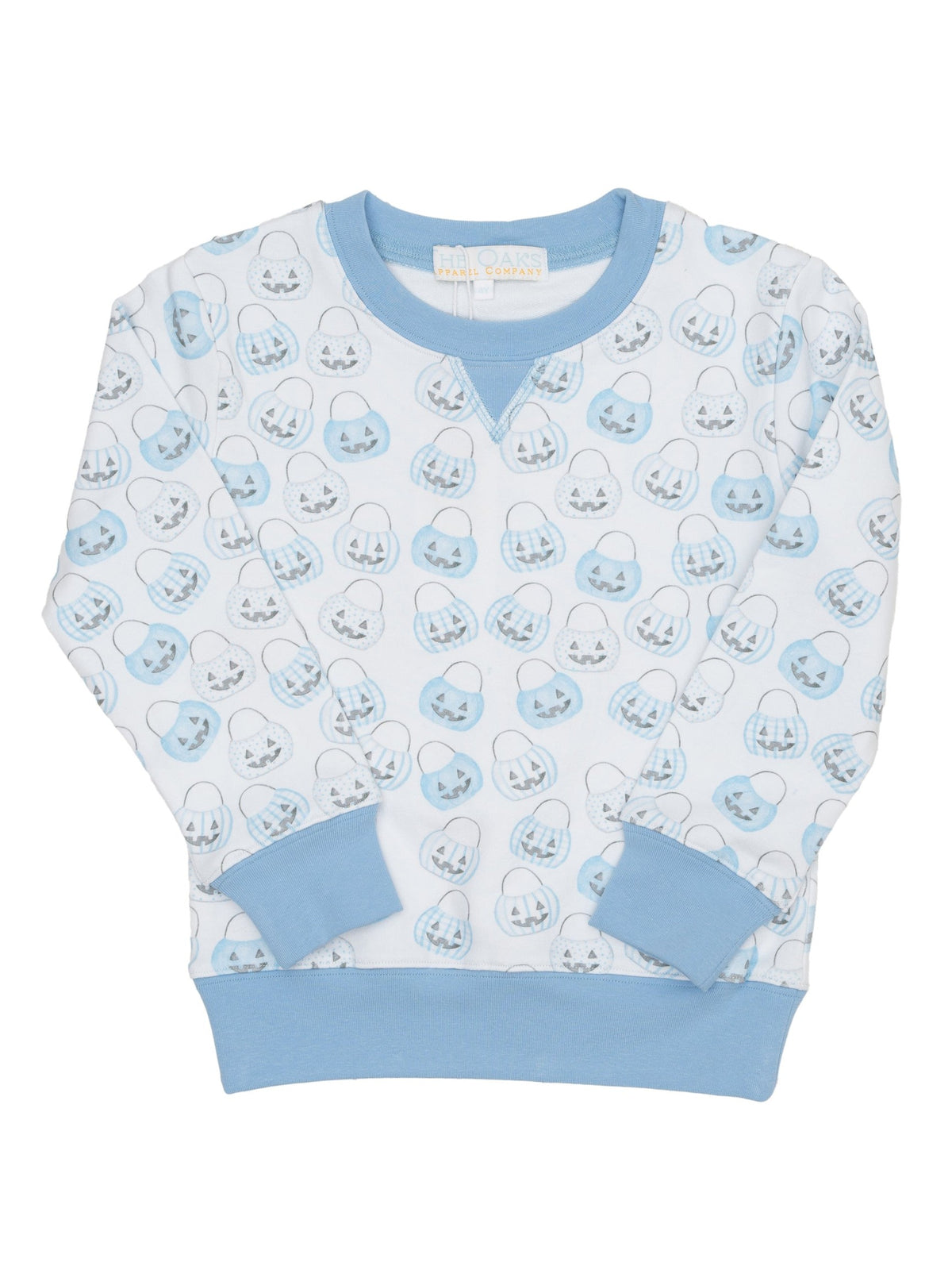 Trick Or Treat Blue Top
