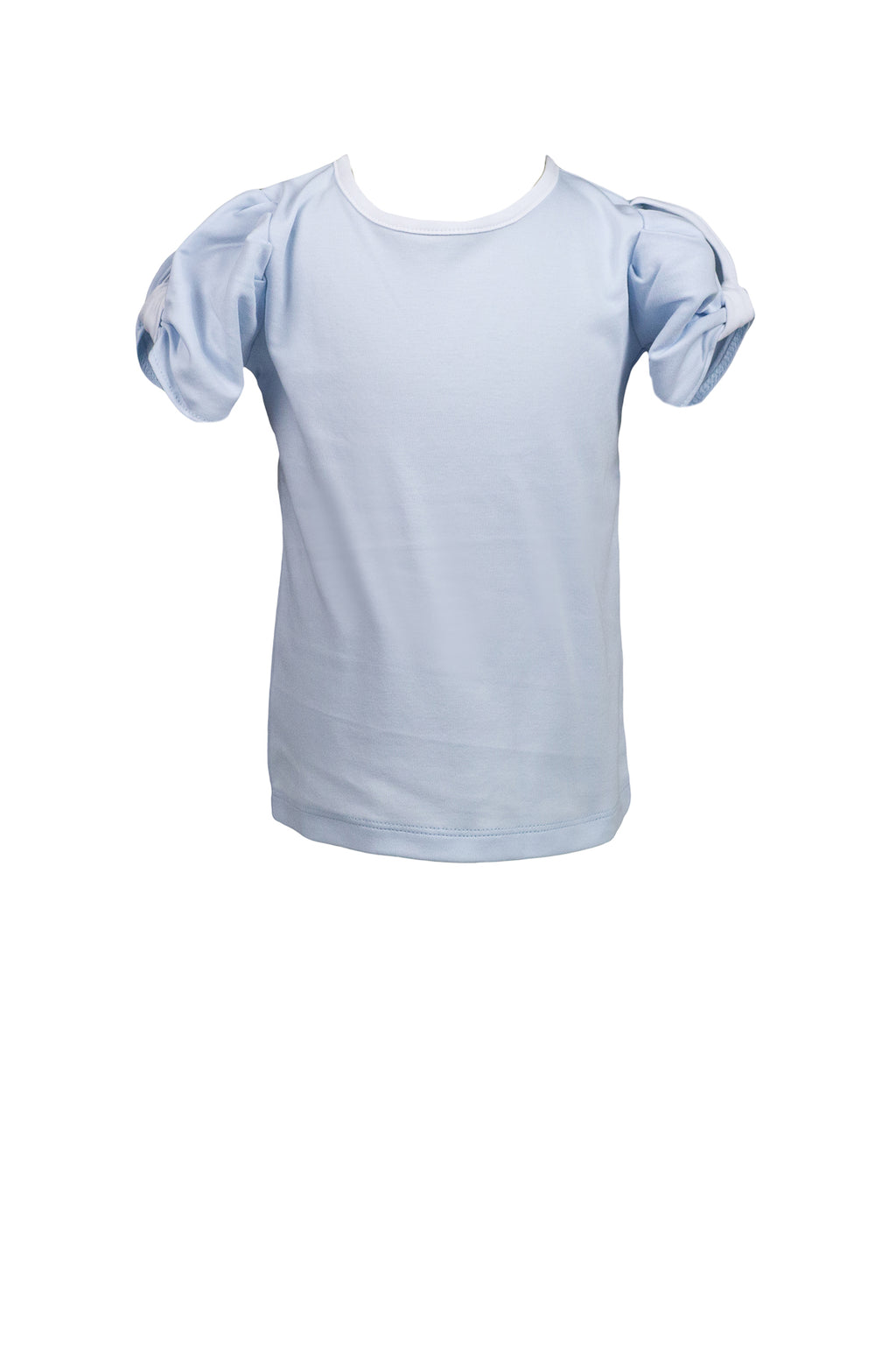 Apple Blossom Blue Twist Shirt - whitebox