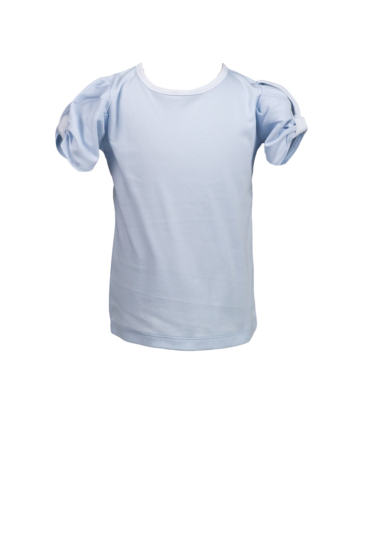 Apple Blossom Blue Twist Shirt - whitebox