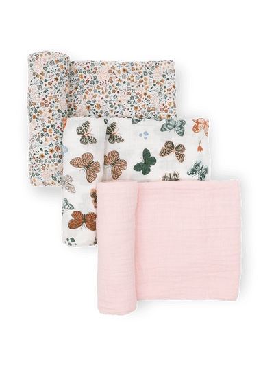 Cotton Muslin Swaddle Blanket - 3 Pack