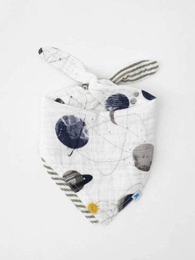 Cotton Muslin Reversible Bandana Bib