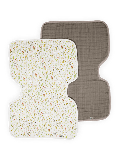 Organic Cotton Muslin Burp Cloth - 2 Pack