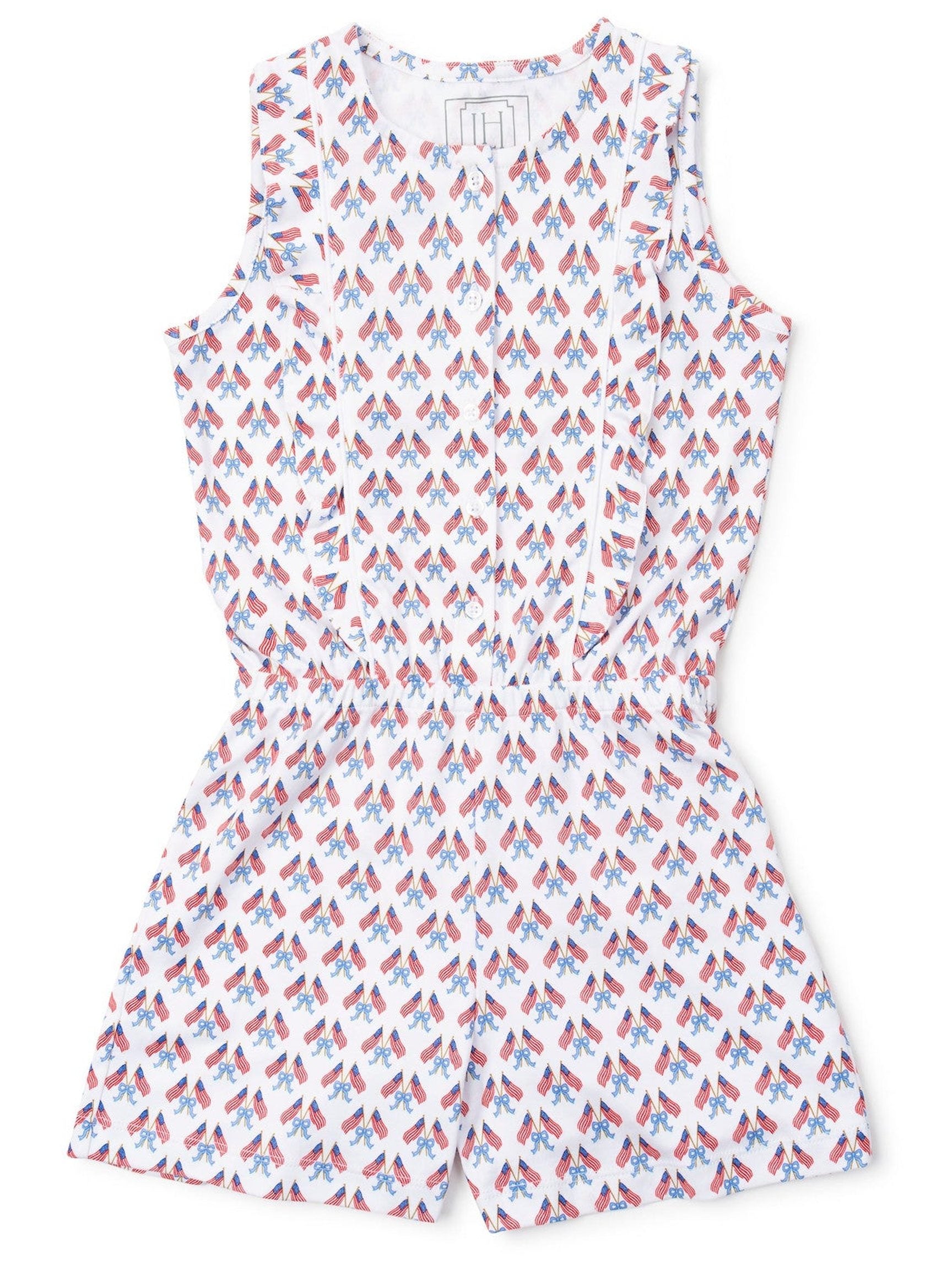 Lola Romper - Stars, Stripes & Bows