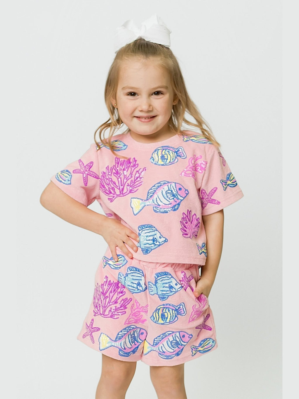 Under the Sea Terry Shorts