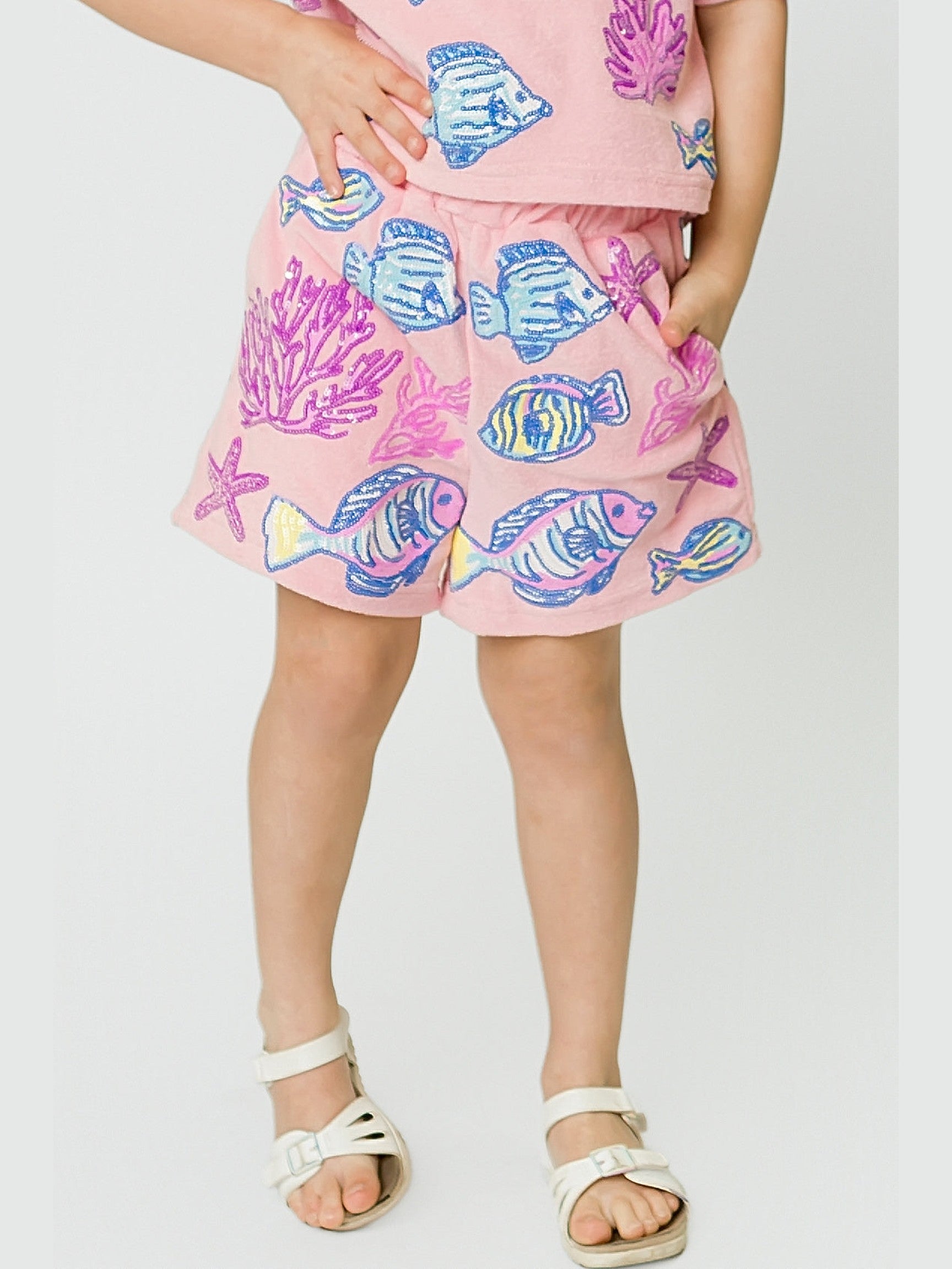Under the Sea Terry Shorts