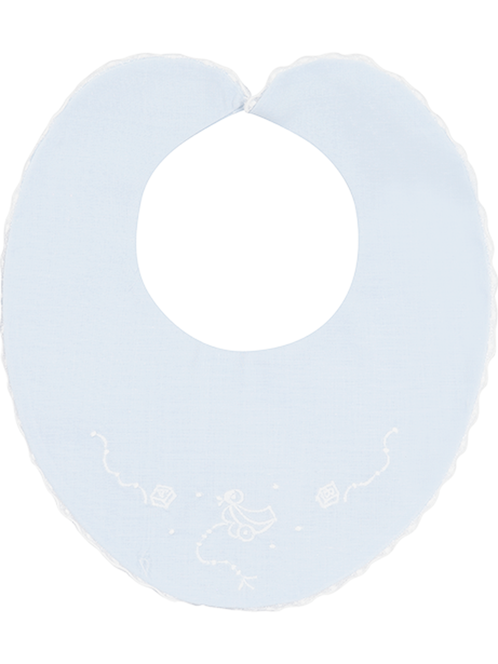 Duck Embroidered Bib