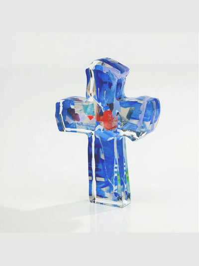 PRE-ORDER Periwinkle Acrylic Cross